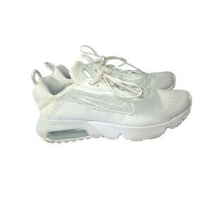 Nike Air Max 2090  Shoes Boys Size 7 Y Grade School Sneakers White Wolf Grey